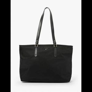 Black nylon Kate Spade Large tote NWT